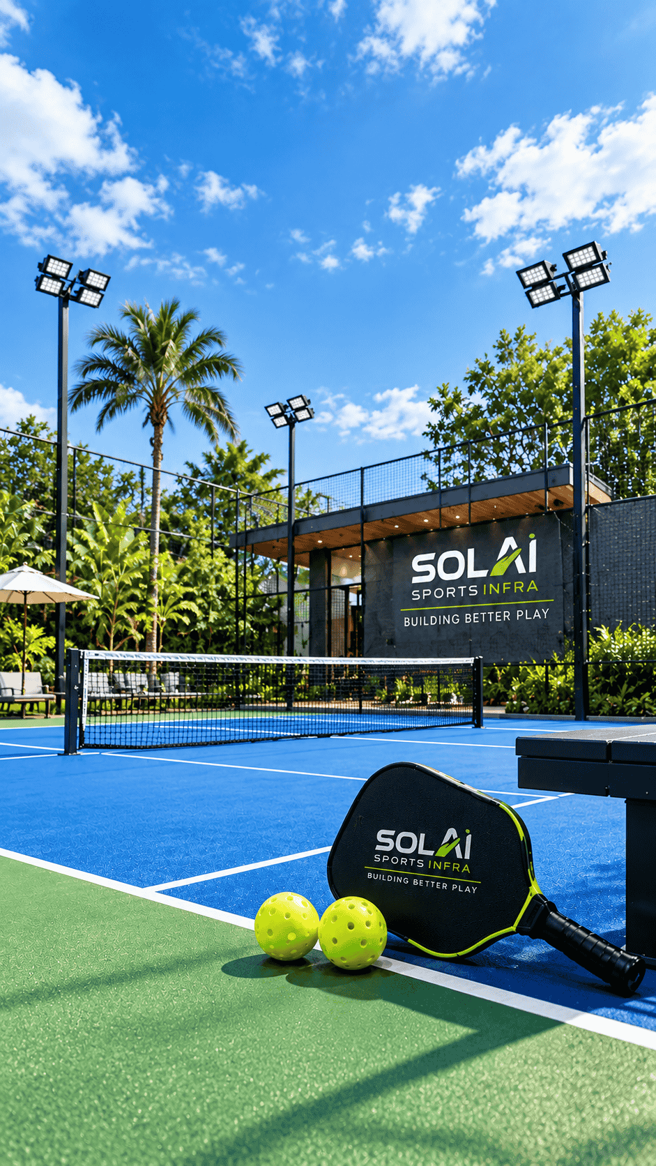 Pickleball Court Construction