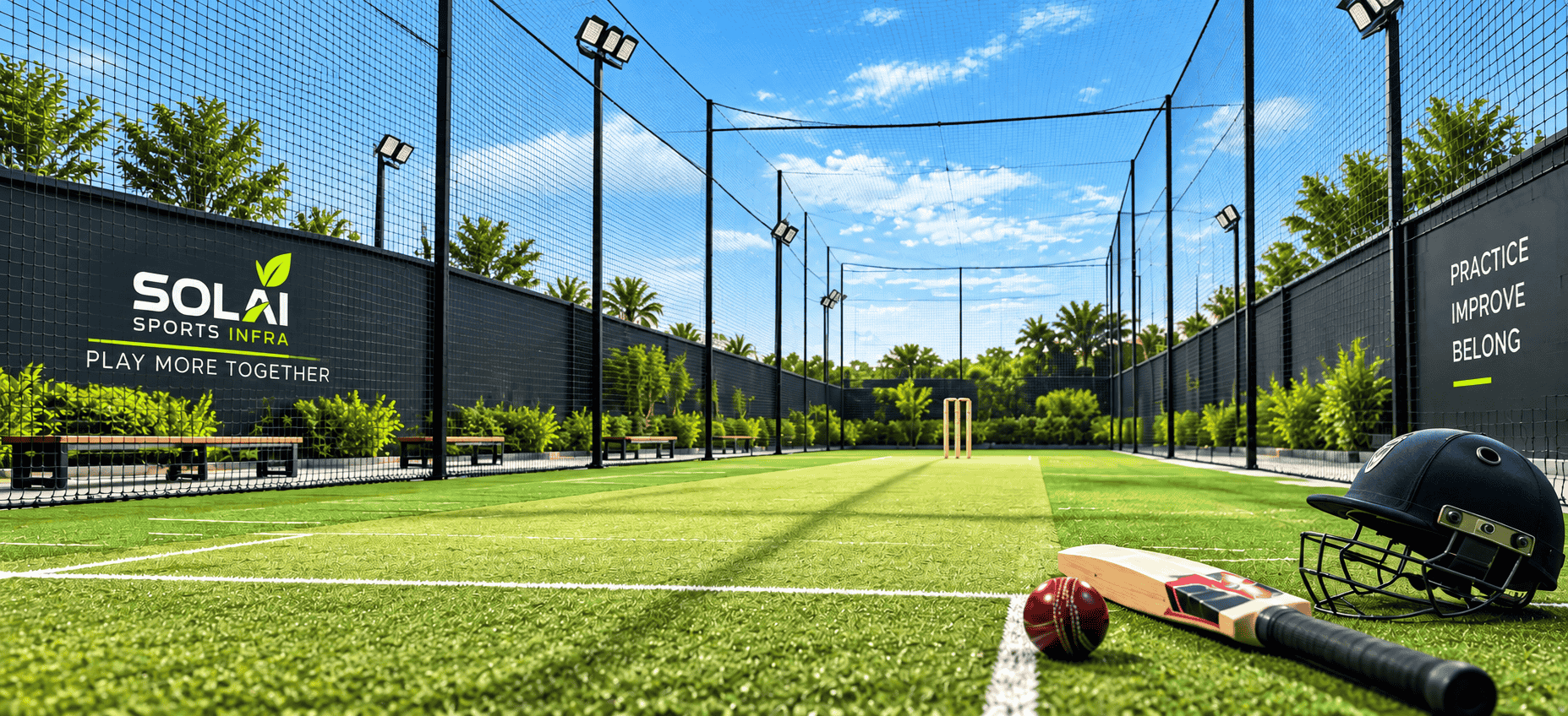 Cricket Turf Construction