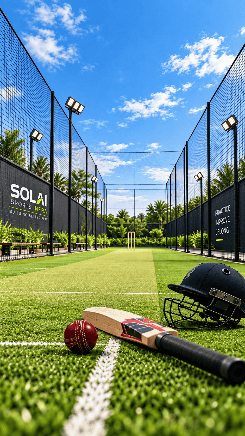 Cricket Turf Construction