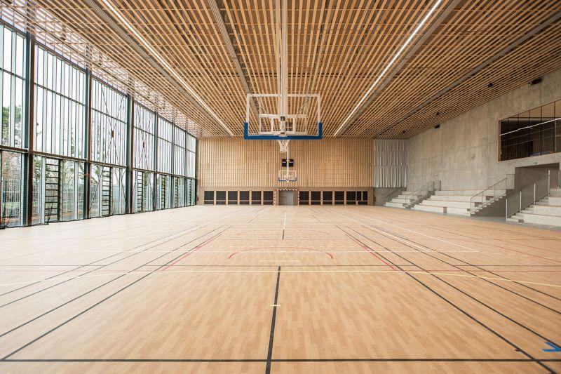 BWF-Approved Wooden Badminton Court